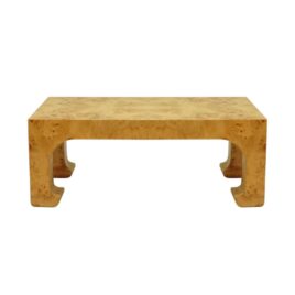 Burl Wood Coffee Table